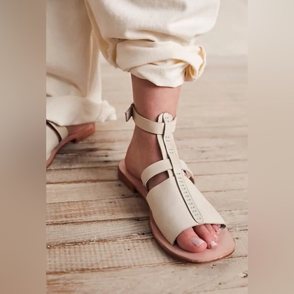 Free People Long Weekend Sandals - Off White